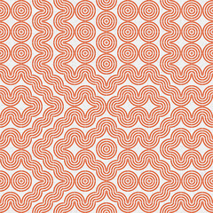 Abstract Geometric Pattern generative computational art illustration