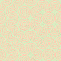 Abstract Geometric Pattern generative computational art illustration