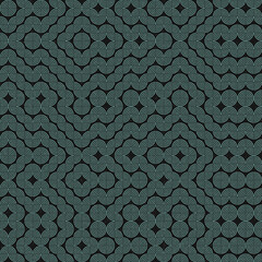 Abstract Geometric Pattern generative computational art illustration