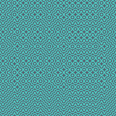 Abstract Geometric Pattern generative computational art illustration