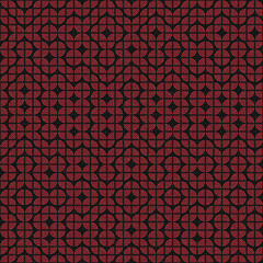 Abstract Geometric Pattern generative computational art illustration