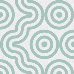 Abstract Geometric Pattern generative computational art illustration