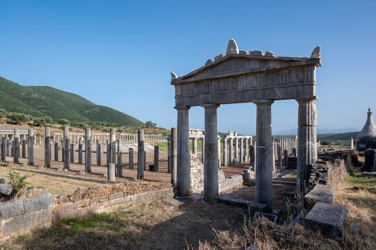 Cit&eacute; antique de Messene en Messenie, P&eacute;loponnese , Gr&egrave;ce