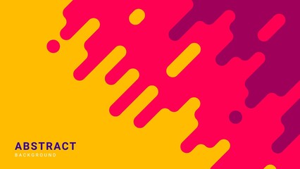 Abstract Colorful Rounded Shape Background. Can Be Used For Banner, Motion, Poster Or Presentation