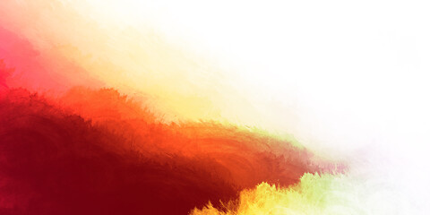 White to light red abstract gradient watercolor background landscape