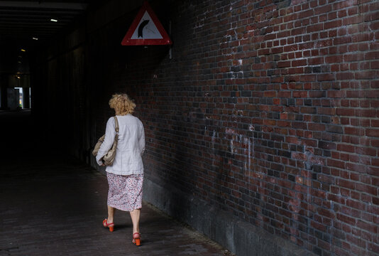 Viaduct over de Planciusstraat in Amsterdam
