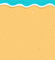 beach background for cards, social media, creative, invitation card template, Summer sale background layout for banners, Wallpaper, flyers, invitation, posters, brochure, vector illustration 