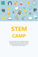 STEM camp banner