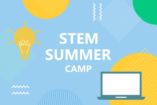 STEM summer camp banner