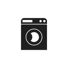 Washing machine icon. Vector Illustration for mobile concept and web design.