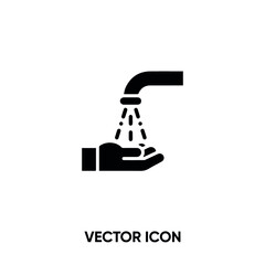 Handwash  vector icon. Modern, simple flat vector illustration for website or mobile app.Handwashing symbol, logo illustration. Pixel perfect vector graphics	