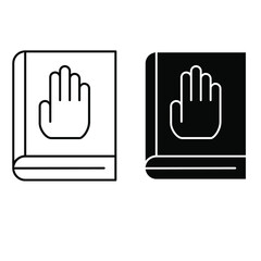 Court icon vector set. justice illustration sign collection. law symbol or logo.
