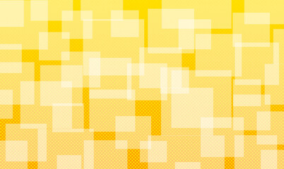 Yellow net pattern background with square pattern