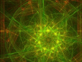 Imaginatory fractal background generated Image