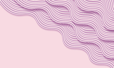 abstract wave line background design