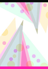 abstract background with triangles