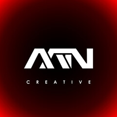 AAN Letter Initial Logo Design Template Vector Illustration