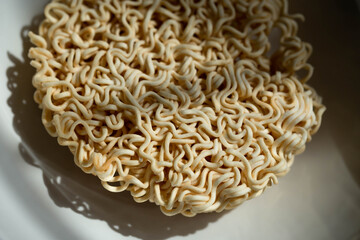 noodles in a bowl