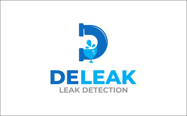 Illustration graphic vector of water leak detection service Logo Design template-10