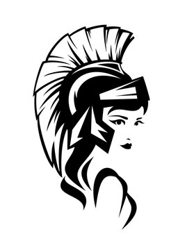 Sparta Warrior - I am a Spartan girl - Spartan Girl - Sticker