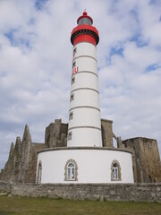 Photo De La Pointe De Saint Mathieu ( Beg Lokmazhe ) Et Phare De Saint Mathieu ( Tour Tan Lokmazhe ) A Plougonvelin 15 Aout 2020