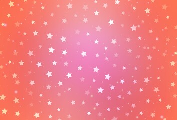 Light Pink vector backdrop in holiday style.