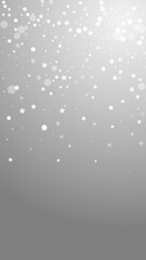 Magic stars random Christmas background. Subtle fl