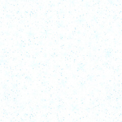 Hand Drawn blue Snowflakes Christmas Seamless Patt
