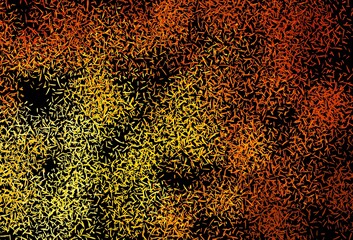 Dark Red, Yellow vector texture with colored lines.