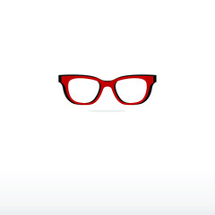 Eye Glasses logo,Vector Icon illustration. stock illustration