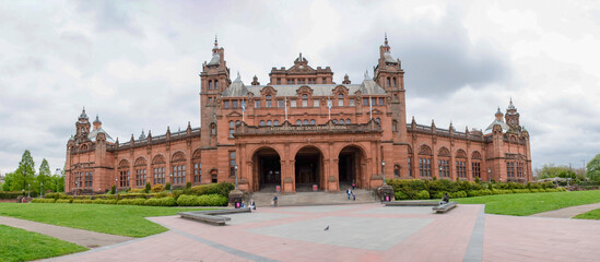 Kelvingrove Art Gallery and Museum, view from Argyle St -It is one of Scotland's most popular free...