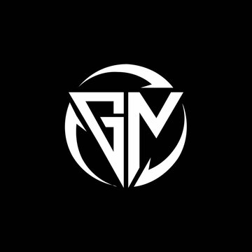 GN logo monogram design template