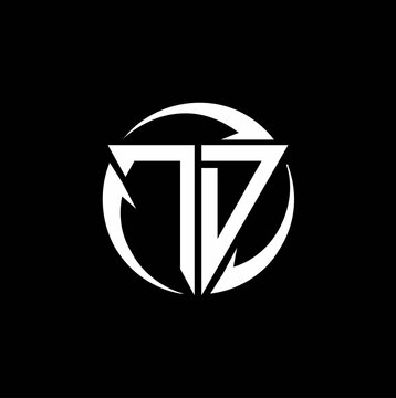 TD logo monogram design template