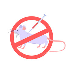 Stop Animal Testing Icon