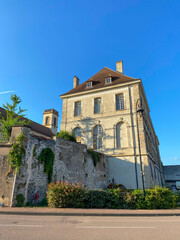 Fototapeta na wymiar Abbaye Saint Léonard à Corbigny, Bourgogne