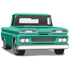 1960's Vintage Classic Pickup Truck © RPM-Art.com