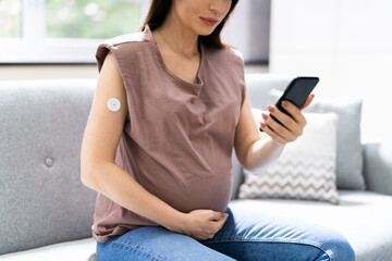Continuous Glucose Monitor Blood Sugar Test