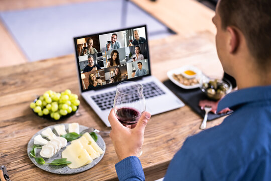 Digital Wine Tasting Virtual Dinner Event