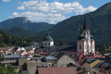 Basilica in Mariazell, Styria, Austria, Europe
