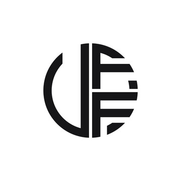 VFF logo VFF icon VFF vector VFF monogram VFF letter VFF minimalist VFF triangle VFF hexagon Circle Unique modern flat abstract logo design 