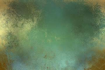 Golden Abstract  decorative paper texture  background  for  artwork  - Illustration