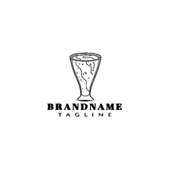juice logo template icon design vector illustration