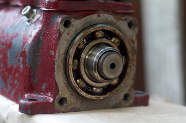 Photo of compressor crankshaft bearing
