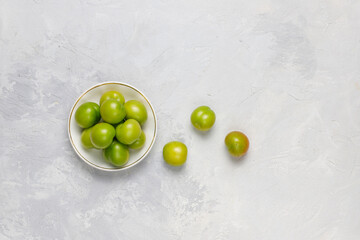 Fresh summer fruits and berries.