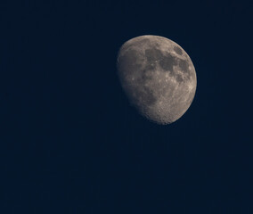 Waxing gibbous moon