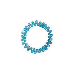 blue plastic ring