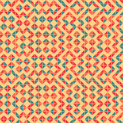 Abstract Geometric Pattern generative computational art illustration
