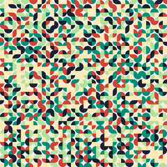 Abstract Geometric Pattern generative computational art illustration