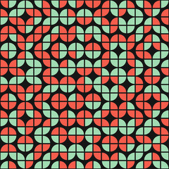 Abstract Geometric Pattern generative computational art illustration