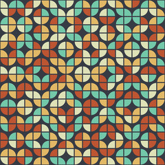 Abstract Geometric Pattern generative computational art illustration